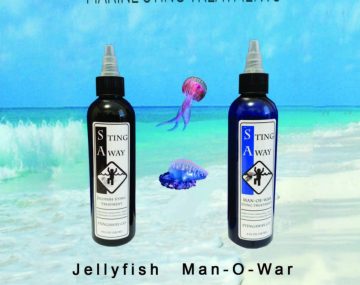 Sting Away Jellyfish Sting Treatment & Sting Away Blue Portuguese Man-of War Sting Treatment